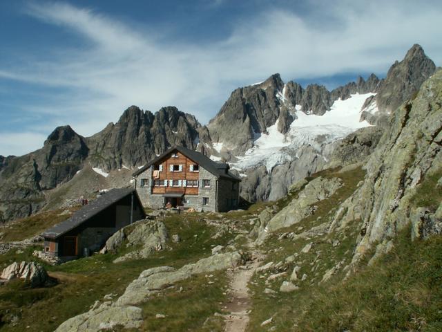 die Sustlihütte 2257m.ü.M.