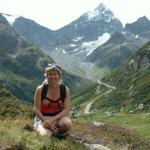 Mäusi, im Hintergrund der Chli Sustenhorn