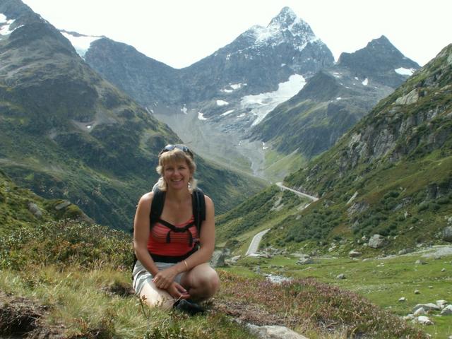 Mäusi, im Hintergrund der Chli Sustenhorn