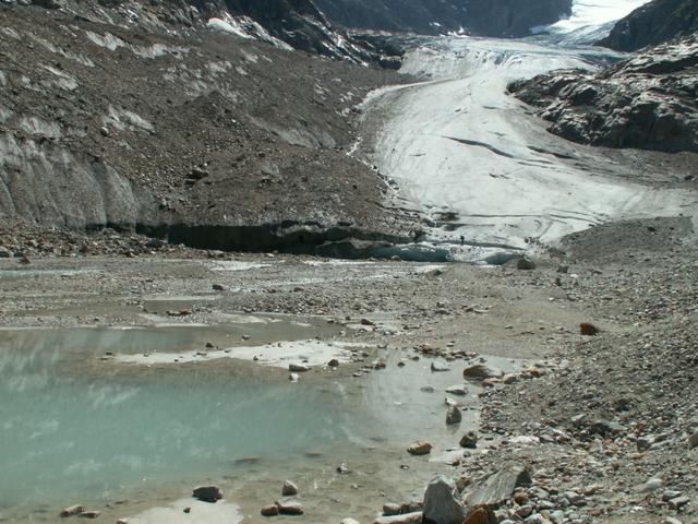 kurz vor dem Gletscher