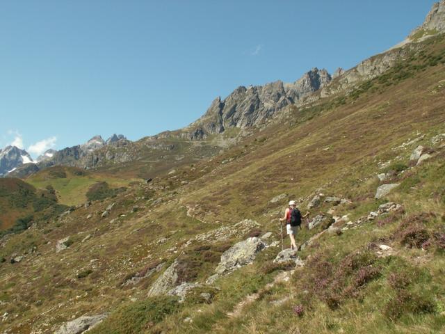 weiter Richtung Sewenhütte