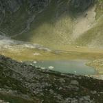 Bergsee auf der Sewenalp mit Ruderboot