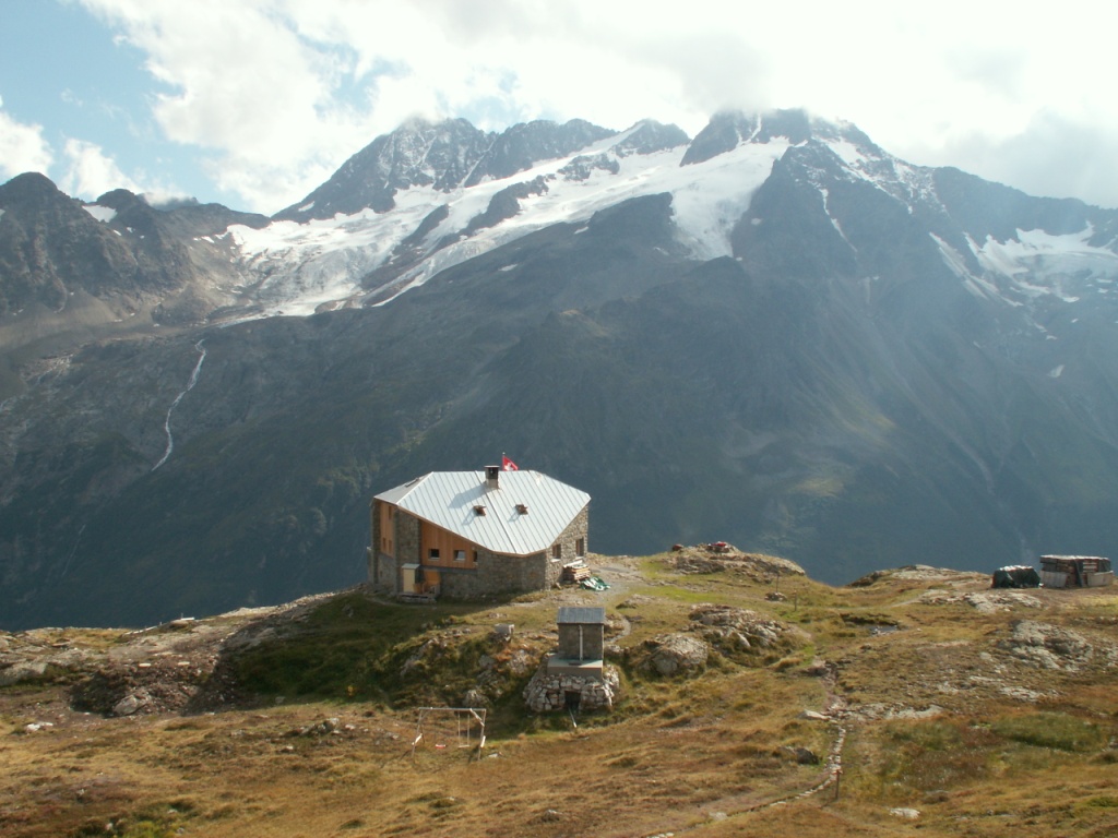 die Sewenhütte von oben