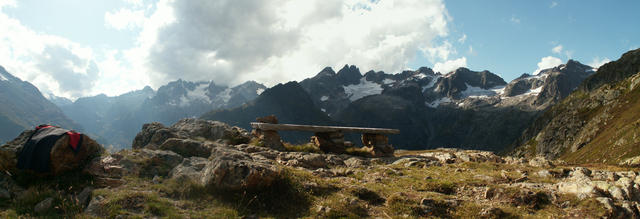 Breitbildfoto Sewenhütte mit Fünffingerstück