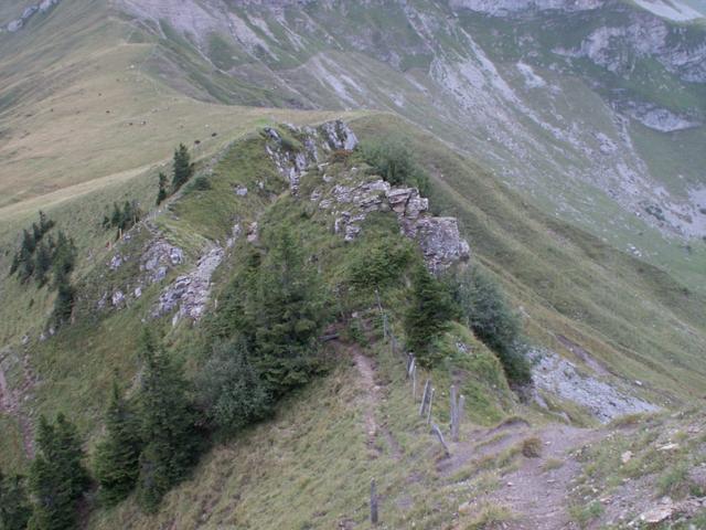 Blick auf den Sinsgauer Schonegg Grat