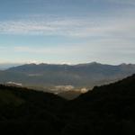 Breitbildfoto am Morgen von der Capanna Pairolo aus gesehen