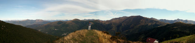 Breitbildfoto beim Passo di Fojorina