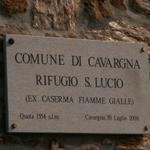 am Rifugio San Lucio vorbei