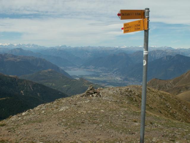 Blick zum Lago Maggiore