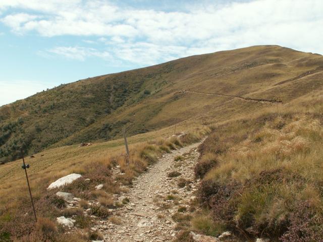 unser Weg Richtung Capanna Monte Bar