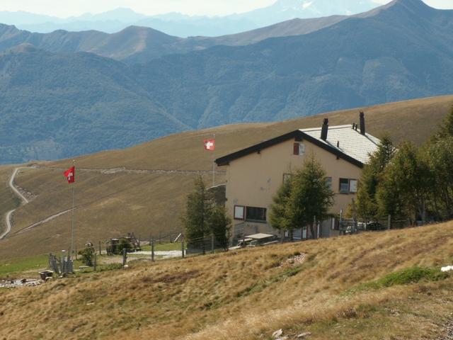 und die Capanna Monte Bar taucht auf