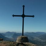 das grosse Bergkreuz auf dem Motto della Croce
