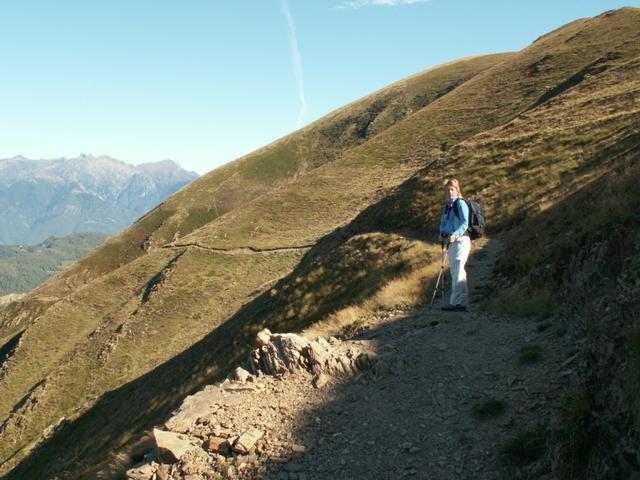 es geht weiter Richtung Gola di Lago