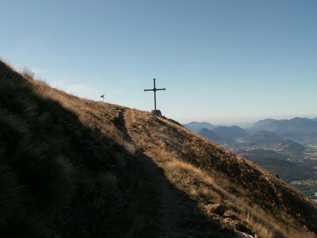 Blick zurück zum Motto della Croce