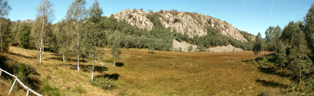 Breitbildfoto Torfmoor Gola di Lago