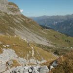 Wanderweg Richtung Gumen