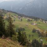 Blick runter nach Braunwald