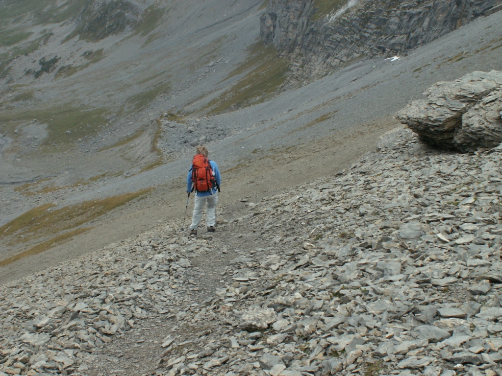 es geht runter zur Glattalp