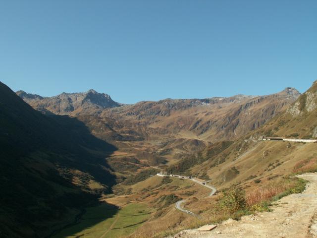 Blick Richtung Oberalppass