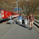 Ankunft Oberalppass