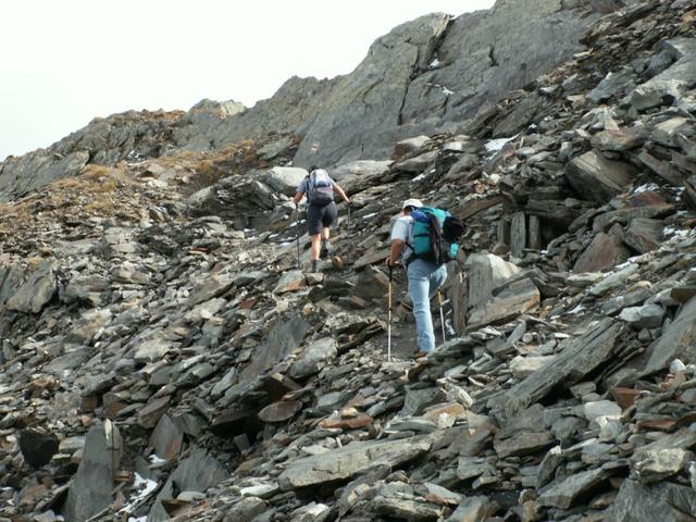 nichts als Felsen und Steine