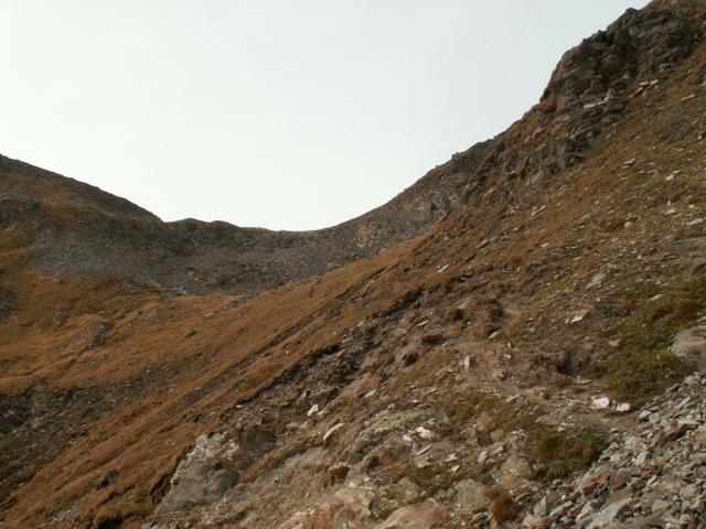 Blick zurück zum Bornengo Pass