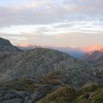 Abendstimmung bei der Capanna Cadlimo