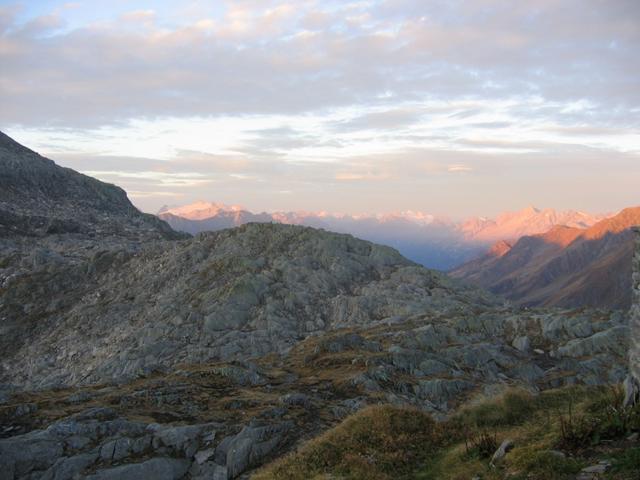 Abendstimmung bei der Capanna Cadlimo