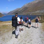 es geht runter zum Lukmanierpass