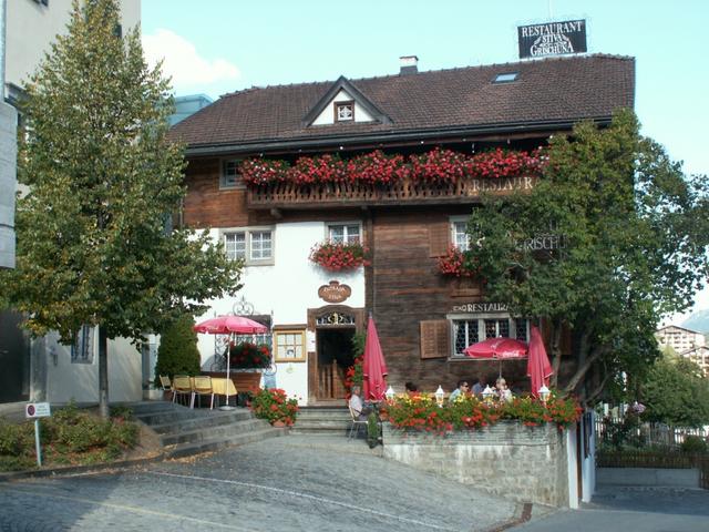 schönes Restaurant in Disenstis