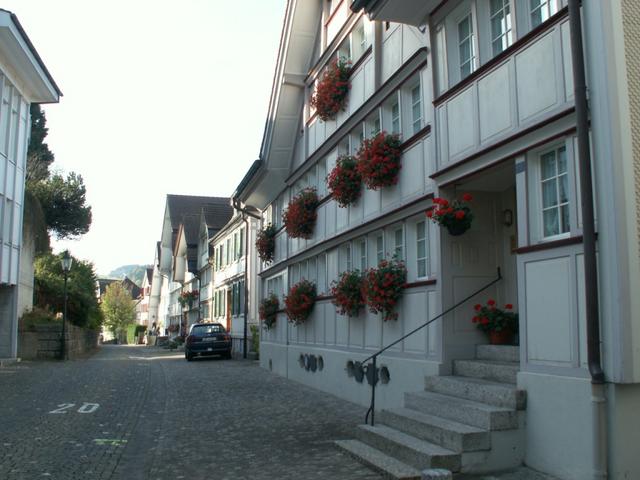 die Schmiedgasse in Herisau