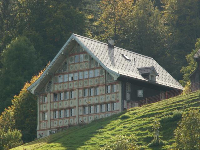 Haus "alten Bädli" mit Schaufassade