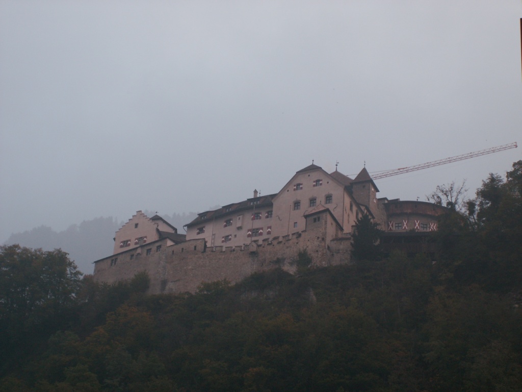 das Fürstenschloss in Vaduz