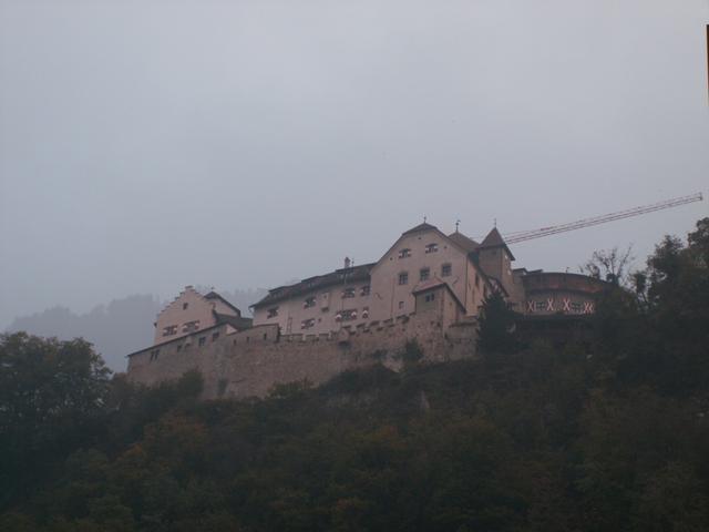 das Fürstenschloss in Vaduz