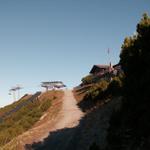 Blick zurück Richtung Bergstation Sareis