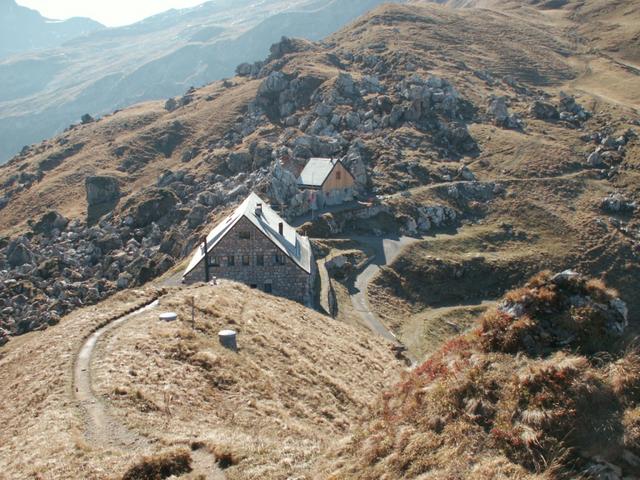 die Pfälzerhütte 2108 m.ü.M.