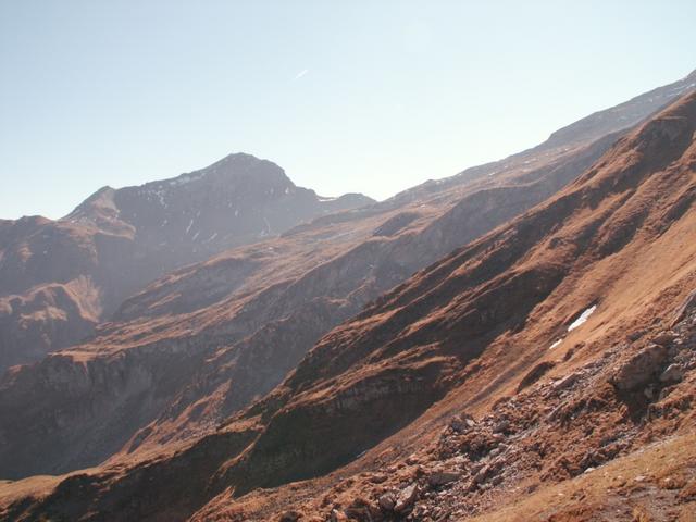 Blick Richtung Tschingel. Links die Gross Furgga