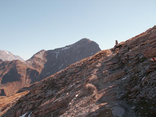 weiterer Wegverlauf Richtung Barthümeljoch