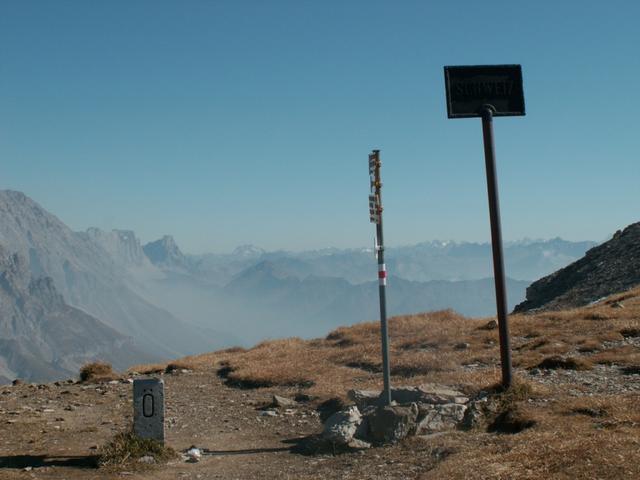 Schweiz - Österreichische Grenze