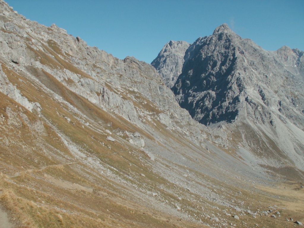 Blick Richtung Salarueljoch