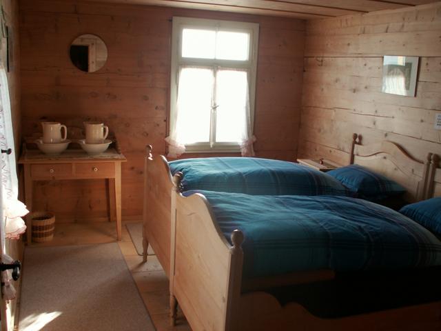 unser Doppelzimmer in der Schesaplanahütte