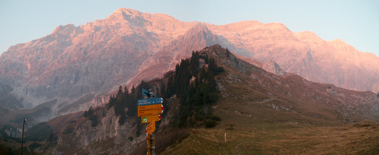 Breitbildfoto Alpstein