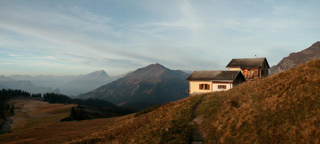 Haldensteiner Calanda, Vilan und Schesaplana Hütte