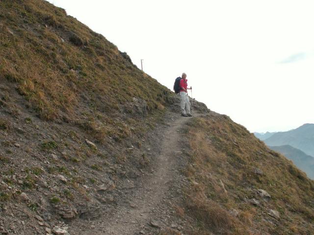 Mäusi kurz vor dem Gafalljoch