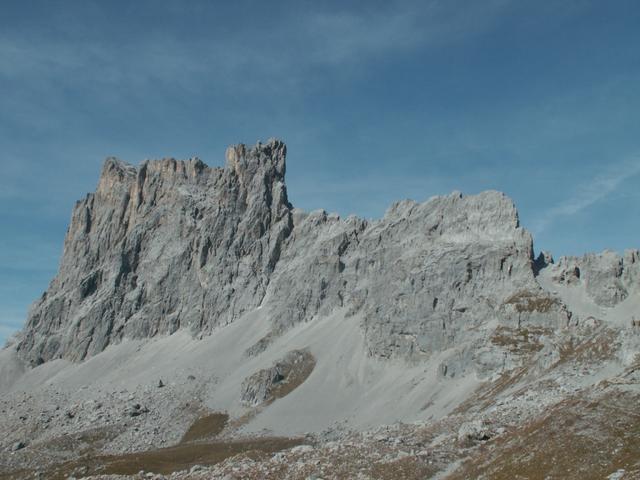 Blick zurück zur Drusenfluh