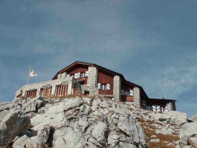 tschüss Carschina Hütte