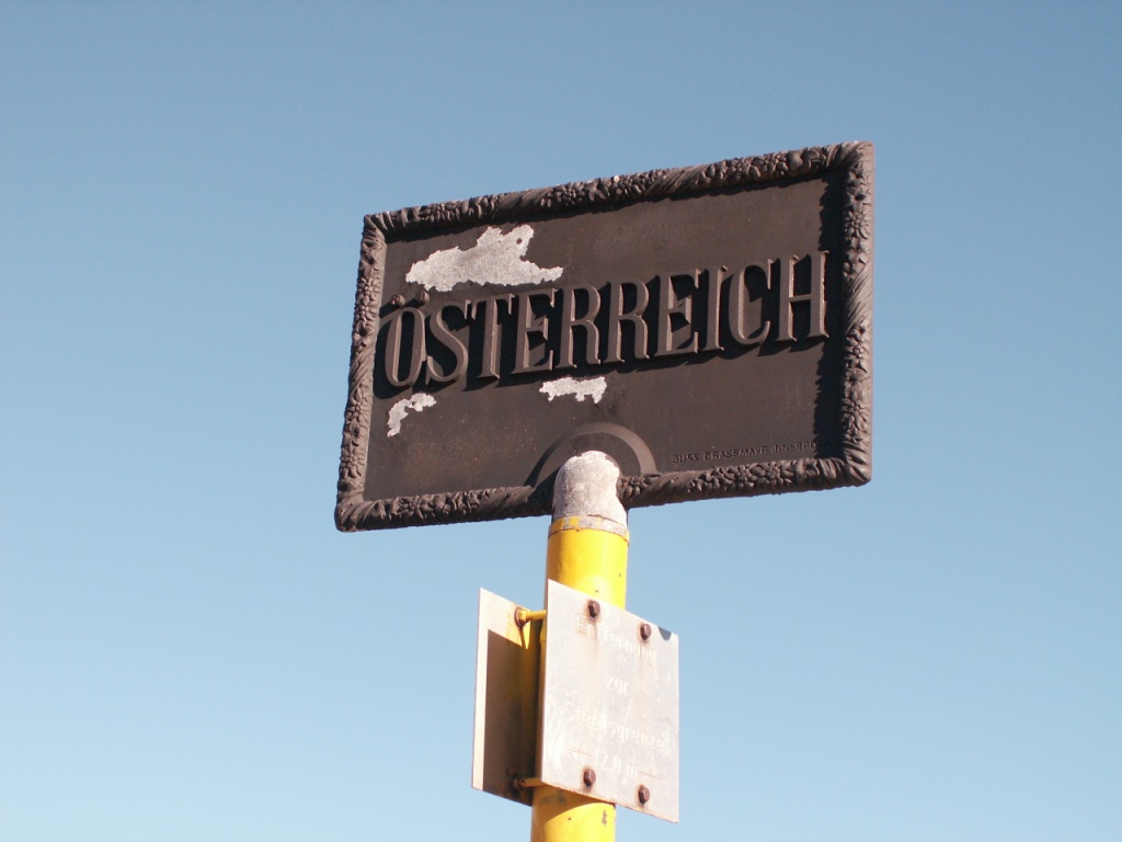 wir sind nun wieder in Österreich