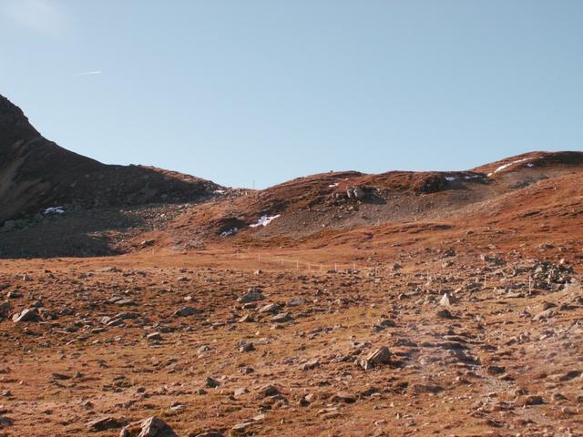 Blick zurück zum Plasseggenpass