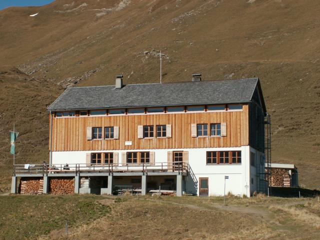 die Tilisuna Hütte 2208 m.ü.M.