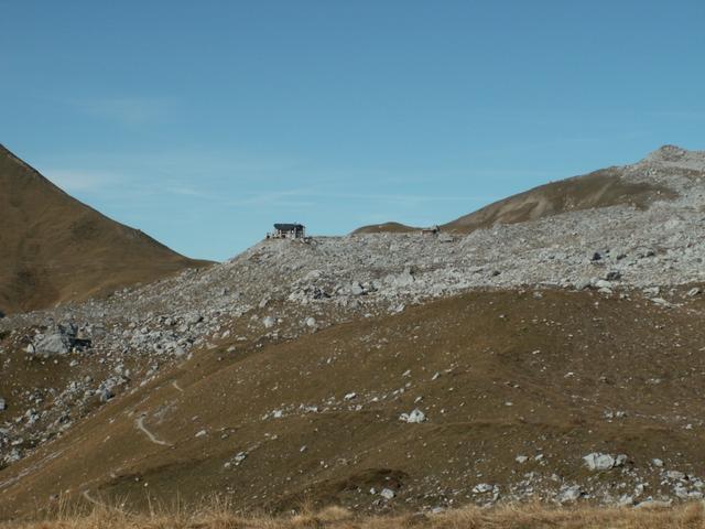 die Carschina Hütte haben wir schon weit hinter uns gelassen